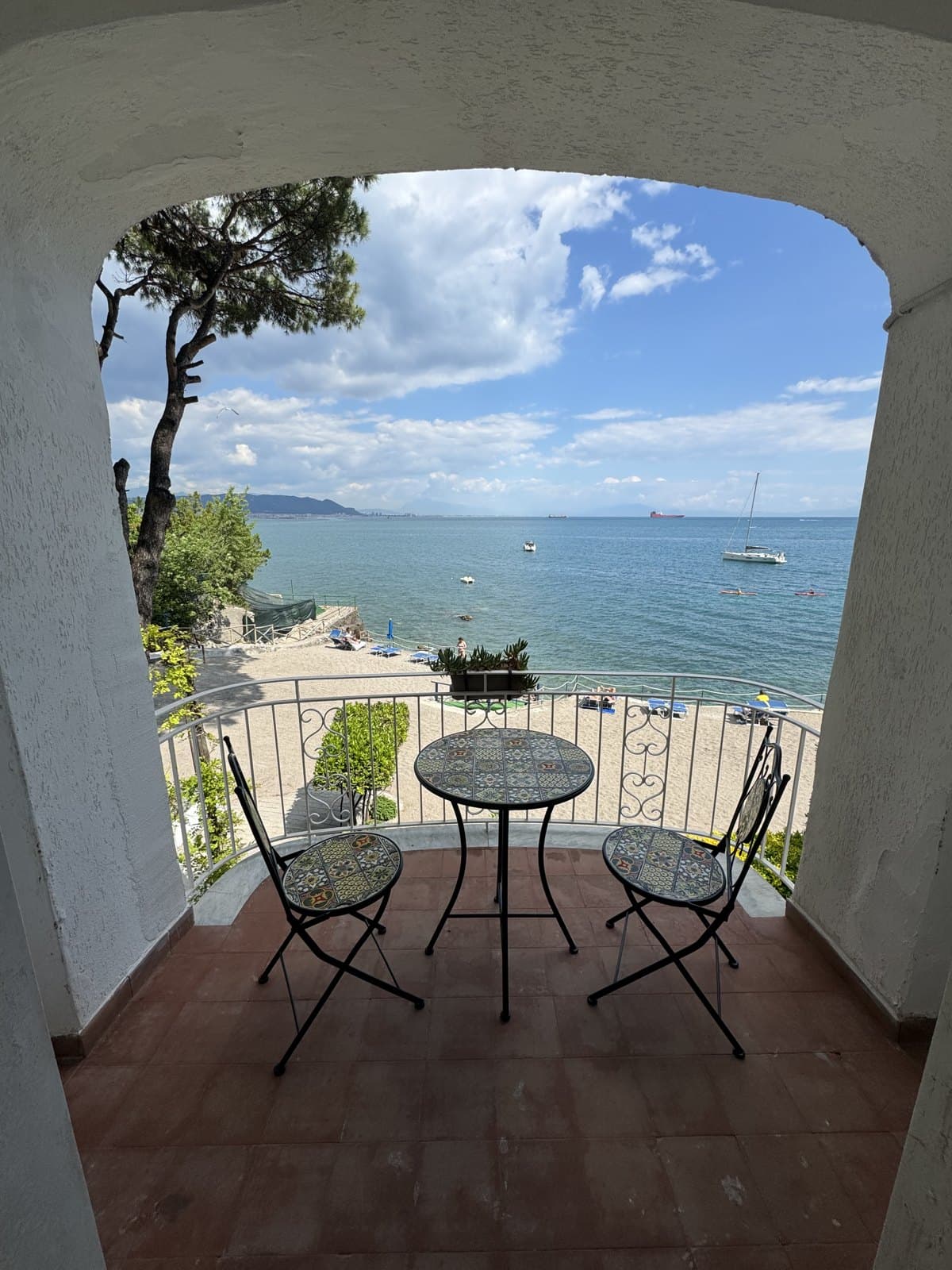Two Balconies · Two private sea-facing balconies